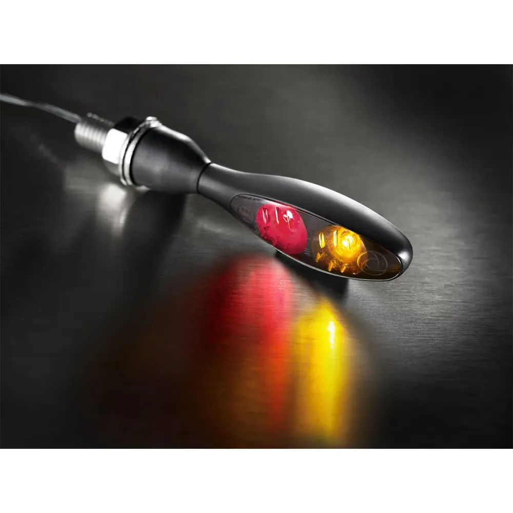 Kellermann Micro 1000 DF 3 1 Mini LED Motorcycle Taillight / Turn Signal Nero