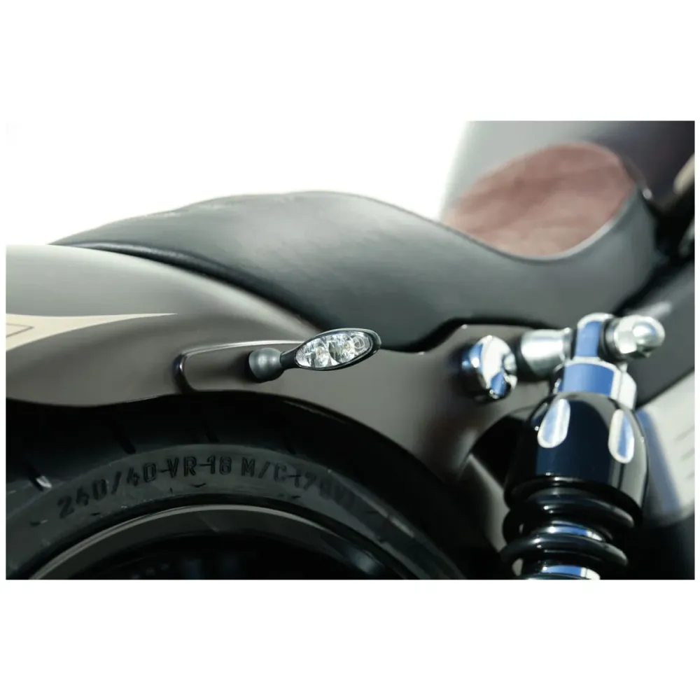 Kellermann Micro 1000 DF 3 1 Mini LED Motorcycle Taillight / Turn Signal Nero