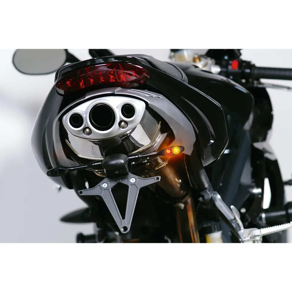Kellermann Micro 1000 DF 3 1 Mini LED Motorcycle Taillight / Turn Signal Nero