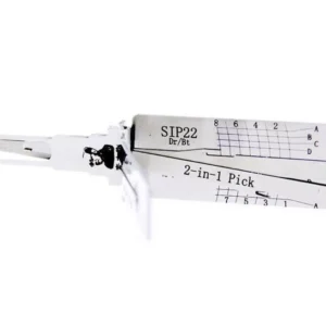 Lishi Decoder Serratura SIP22 Fiat Alpha Romeo Peugeot Citroën Maserati apriporta decodifica serratura keyauto