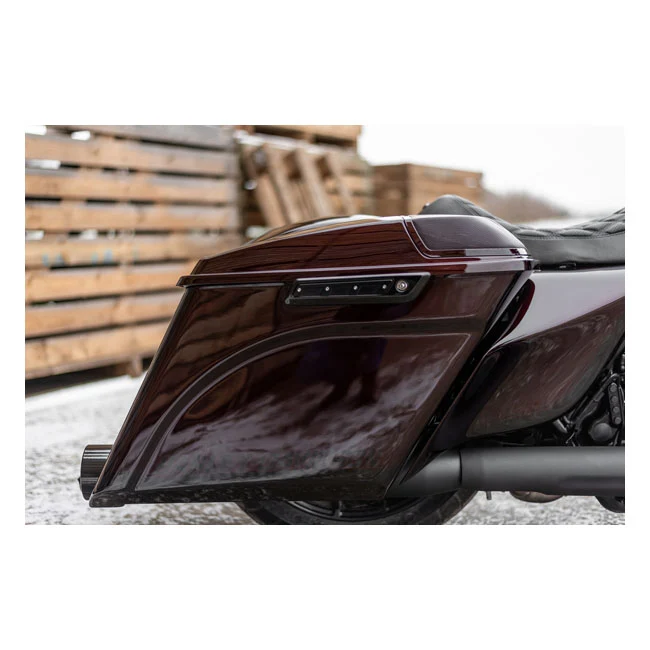 Killer Custom Coperture per chiusure delle borse laterali per Harley