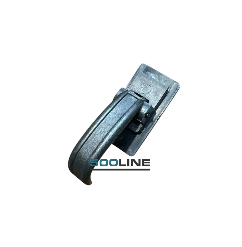 Kit maniglie complete Fiat 126 Personal - 2 apriporta + 2 alzavetro plastica nera
