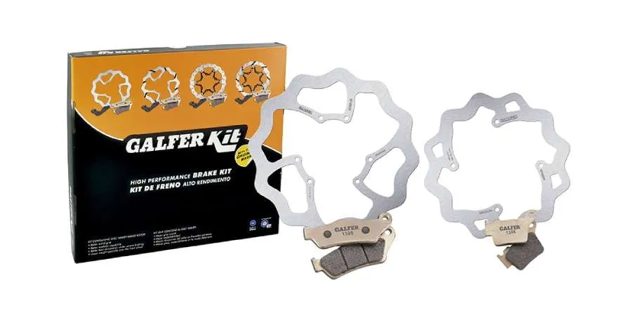 Kit pastiglie e dischi freno Galfer Wave Husaberg TE 125 11-14