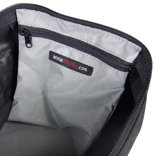 KLICKfix Satteltasche Contour Mudguard 4,5L - schwarz