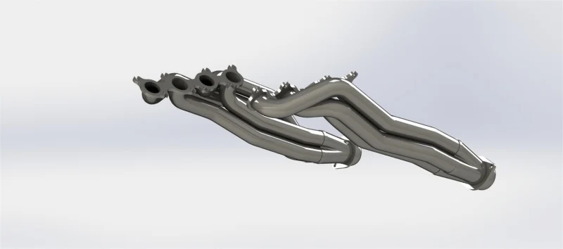 Kooks Headers 2022+ Ford F-150 Raptor R 5.2L 4V. 2in Header and H.O. Green Catted Conn.