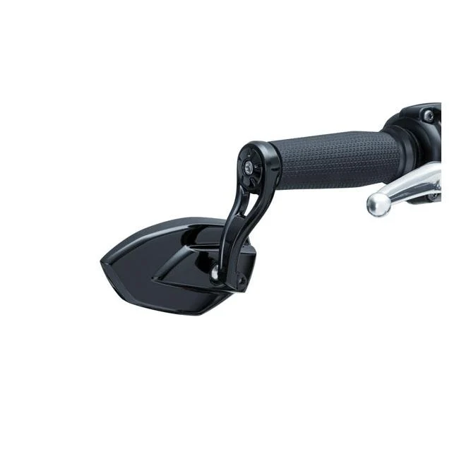 Kuryakyn Phantom Motorcycle Set di specchietti retrovisori da bar nero