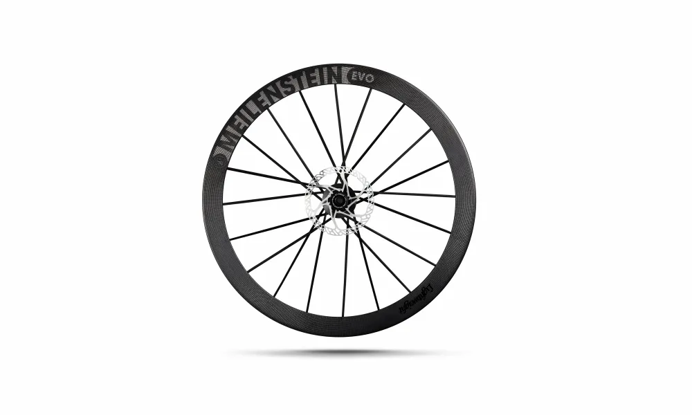 Lightweight Meilenstein EVO Schwarz Edition - Disc - Tubeless - 24mm - Front Wheel