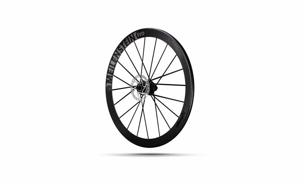 Lightweight Meilenstein EVO Schwarz Edition - Disc - Tubeless - 24mm - Front Wheel