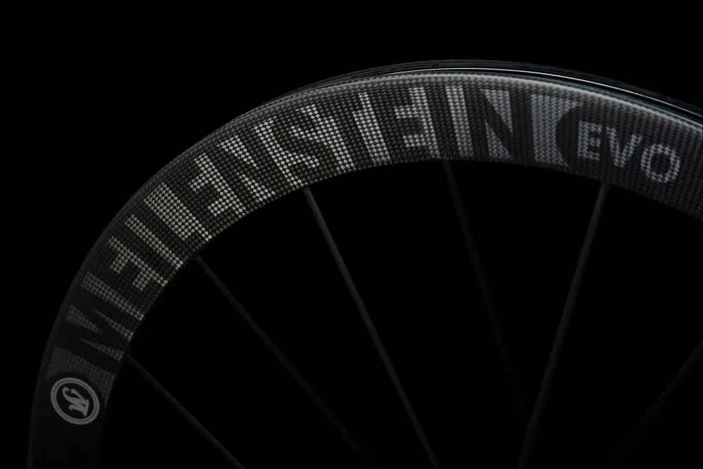 Lightweight Meilenstein EVO Schwarz Edition - Disc - Tubeless - 24mm - Front Wheel