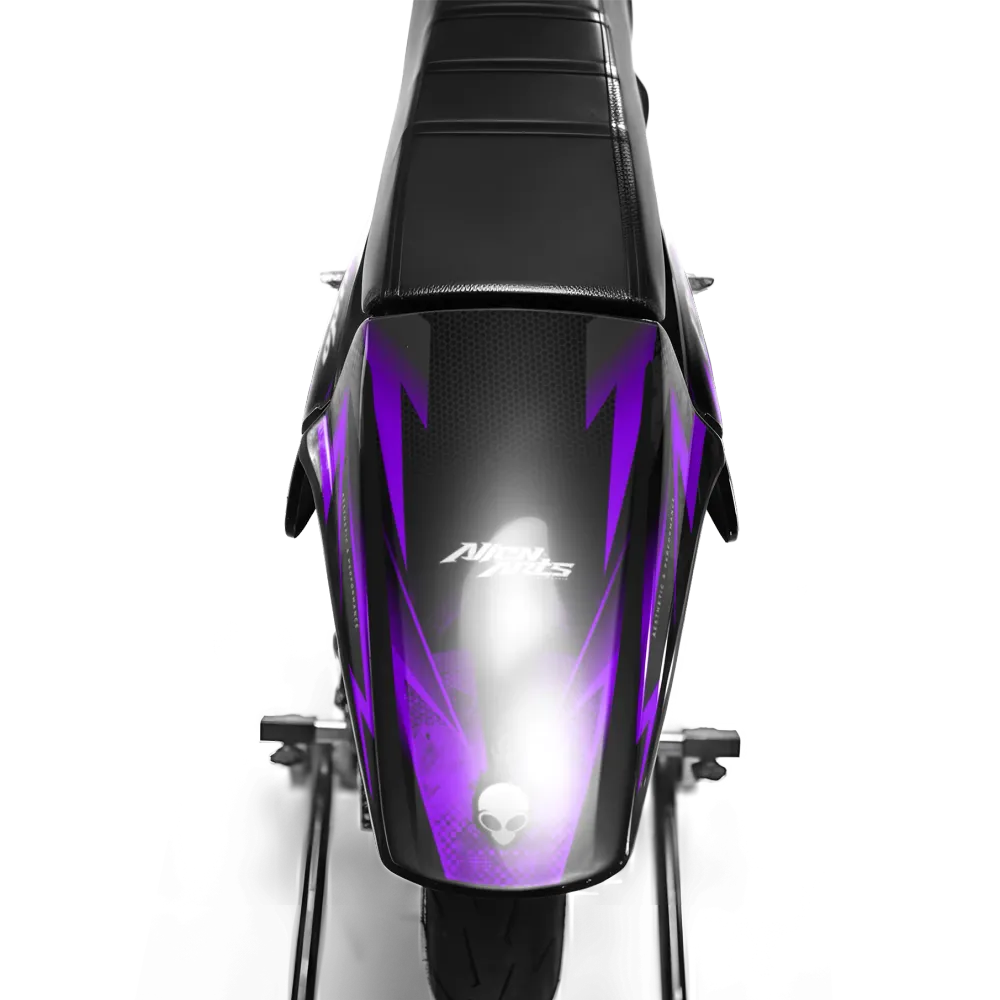 LISSE - Kit decorativo DERBI 50cc - Viola