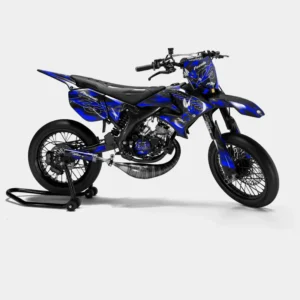 LISSE - Kit decorativo YAMAHA DT 50cc - Blu scuro