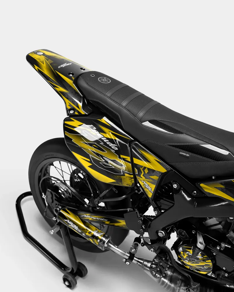 LISSE - Kit decorativo YAMAHA DT 50cc - Giallo scuro