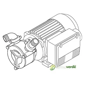 Liverani EP 40 Bronzo I Pompa nautica 3~230/400V 1,1KW