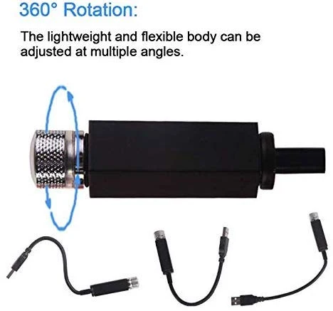 Luce LED per auto, illuminazione interna, luce di atmosfera, rosso