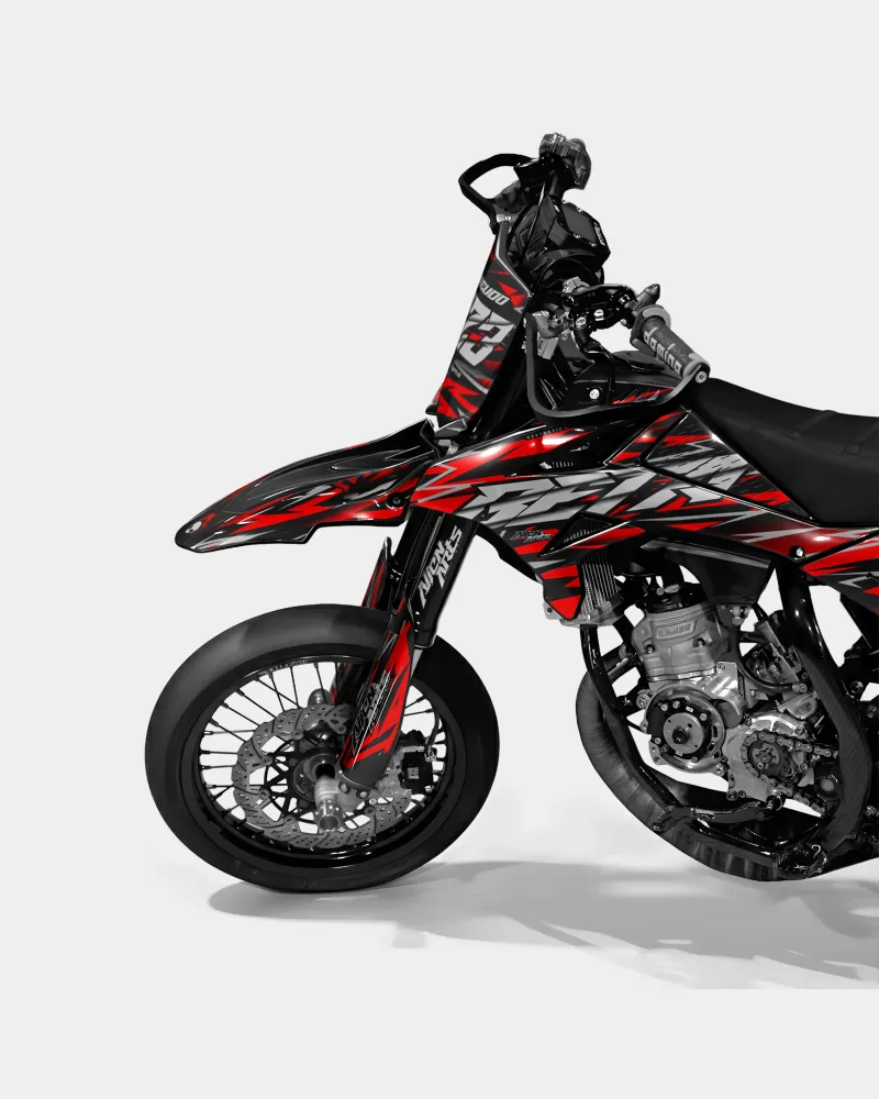 LUEUR - Kit decorativo BETA 50cc - Rosso