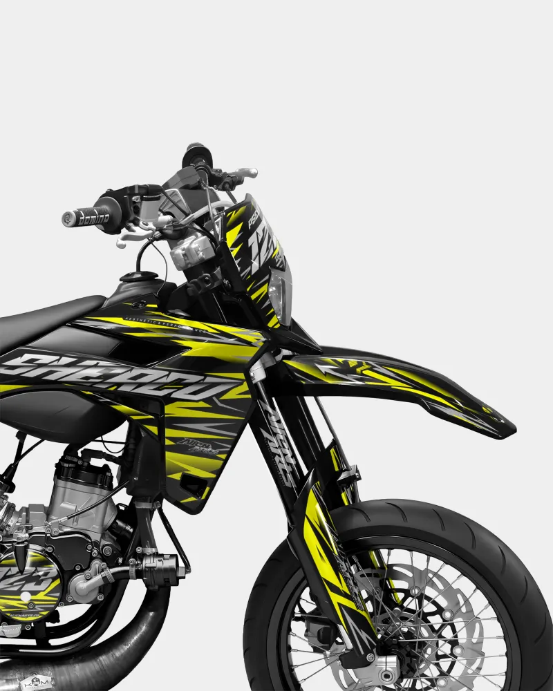 LUEUR - Kit decorativo SHERCO 50cc - Giallo