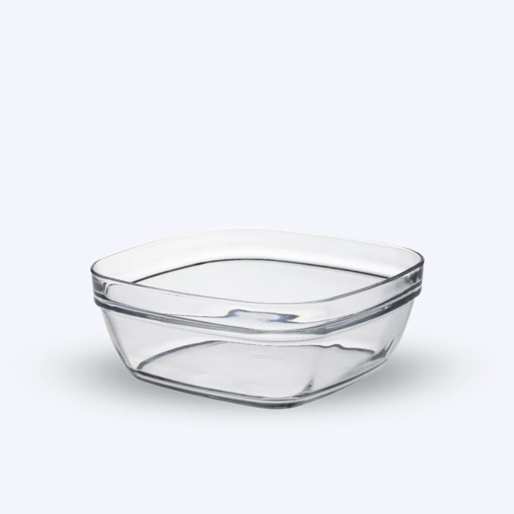 Lys - Insalatiera quadrata trasparente 3,1 l