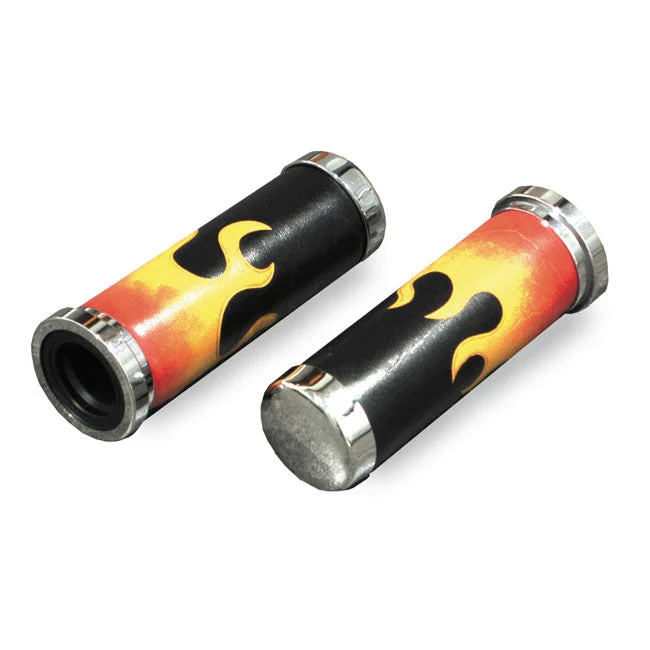 Manopole Cuscino pelle fiammata