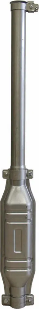 Marmitta completa con prolunga dritta attacco 50mm