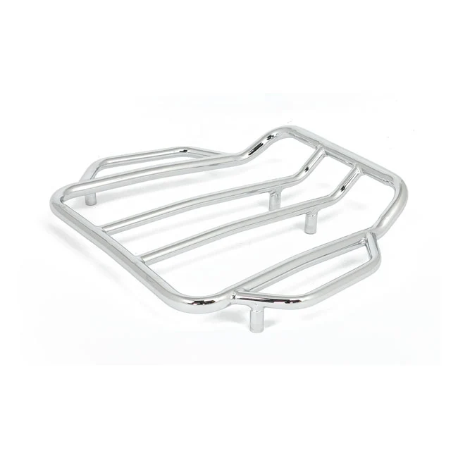 MCS Portapacchi Tour-Pak sagomato cromato per Harley