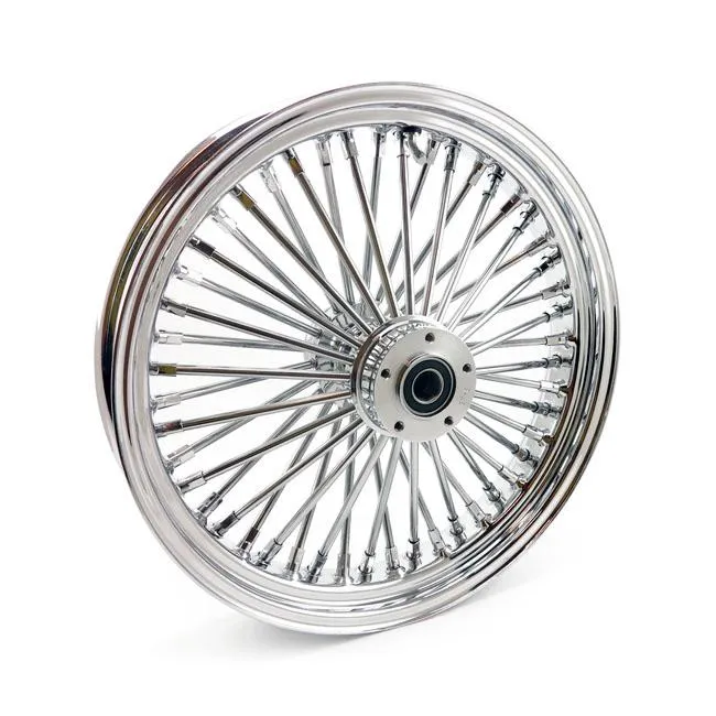 MCS Radial 48 Fat Spoke Ruota anteriore 2.15 x 19" DF Cromo