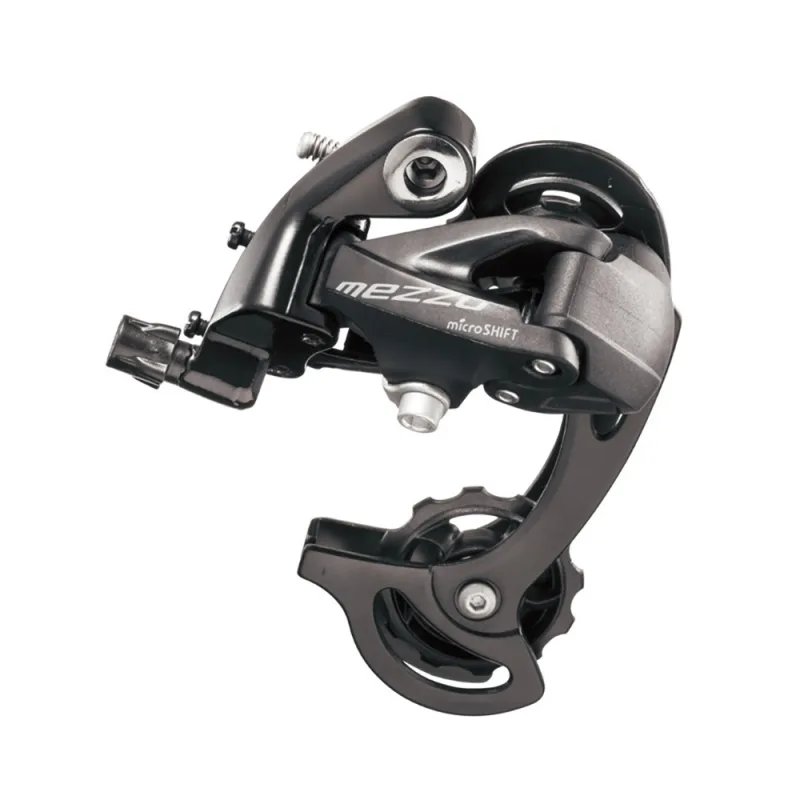MICROSHIFT Cambio MTB 1/2x7/8/9V Gabbia Corta Acciaio 36 Denti Nero
