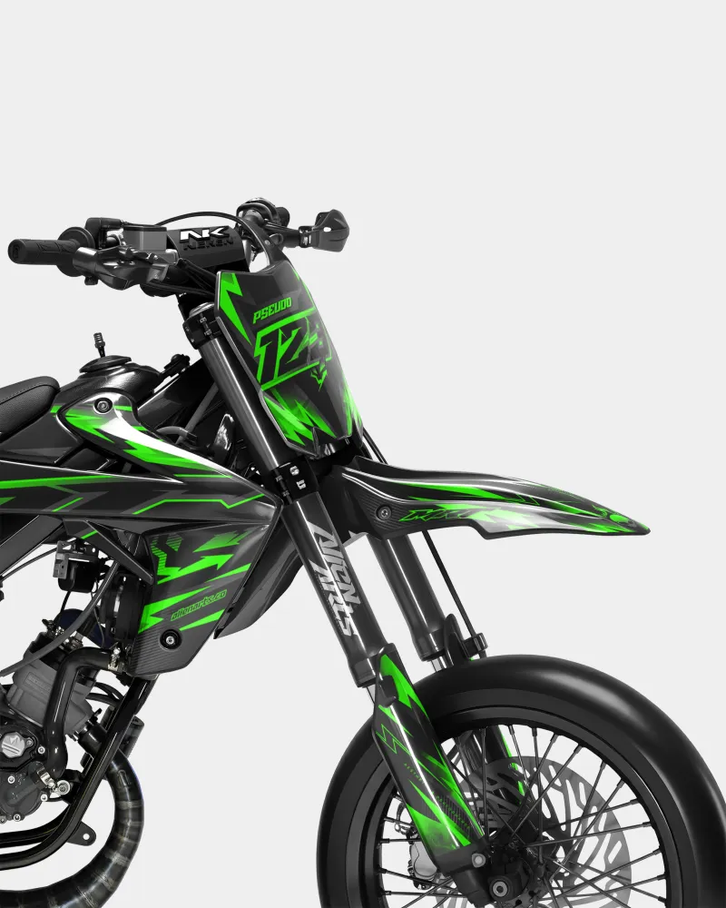 MISTRAL - Kit decorativo RIEJU 50cc - Verde
