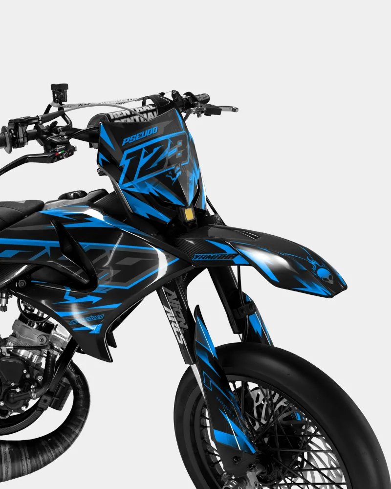 MISTRAL - Kit decorativo YAMAHA DT 50cc - Blu