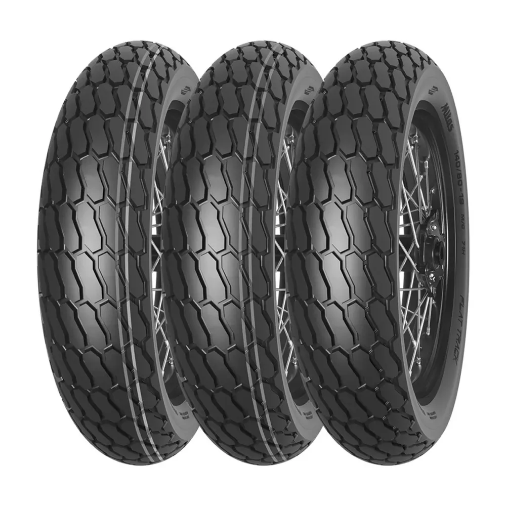 MITAS FLAT TRACK SOFT ORANGE YELLOW REAR NHS 140/80 -19 TT