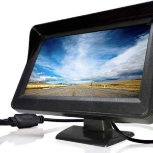 MONITOR 4,3 TFT LCD COLORI PER TELECAMERA RETROMARCIA HD PAL NSTC 3W