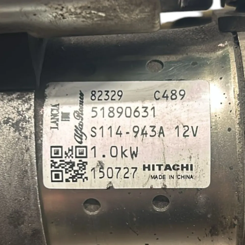 Motorino Avviamento Lancia Ypsilon cod.51890631 1.2 Benzina (2003 > 2011)