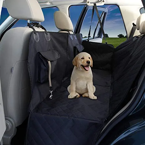 Naloo's World Coprisedile per Cani Auto Sedile Posteriore + Panca