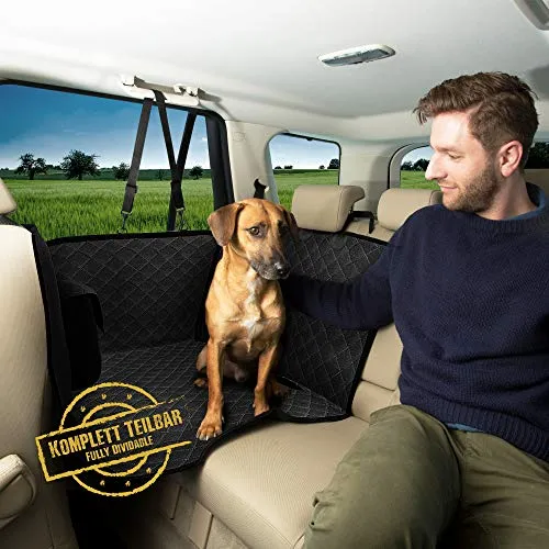 Naloo's World Coprisedile per Cani Auto Sedile Posteriore + Panca