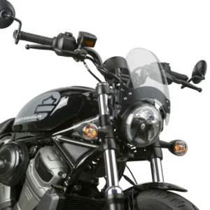 National Cycle Fits Up to 43 mm. O.D. Flyscreen-Black Lt. Tint