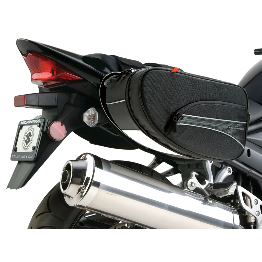Nelson Rigg Mini Commuter - Borse laterali universali espandibili per moto