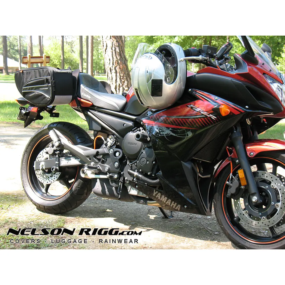 Nelson Rigg Mini Commuter - Borse laterali universali espandibili per moto