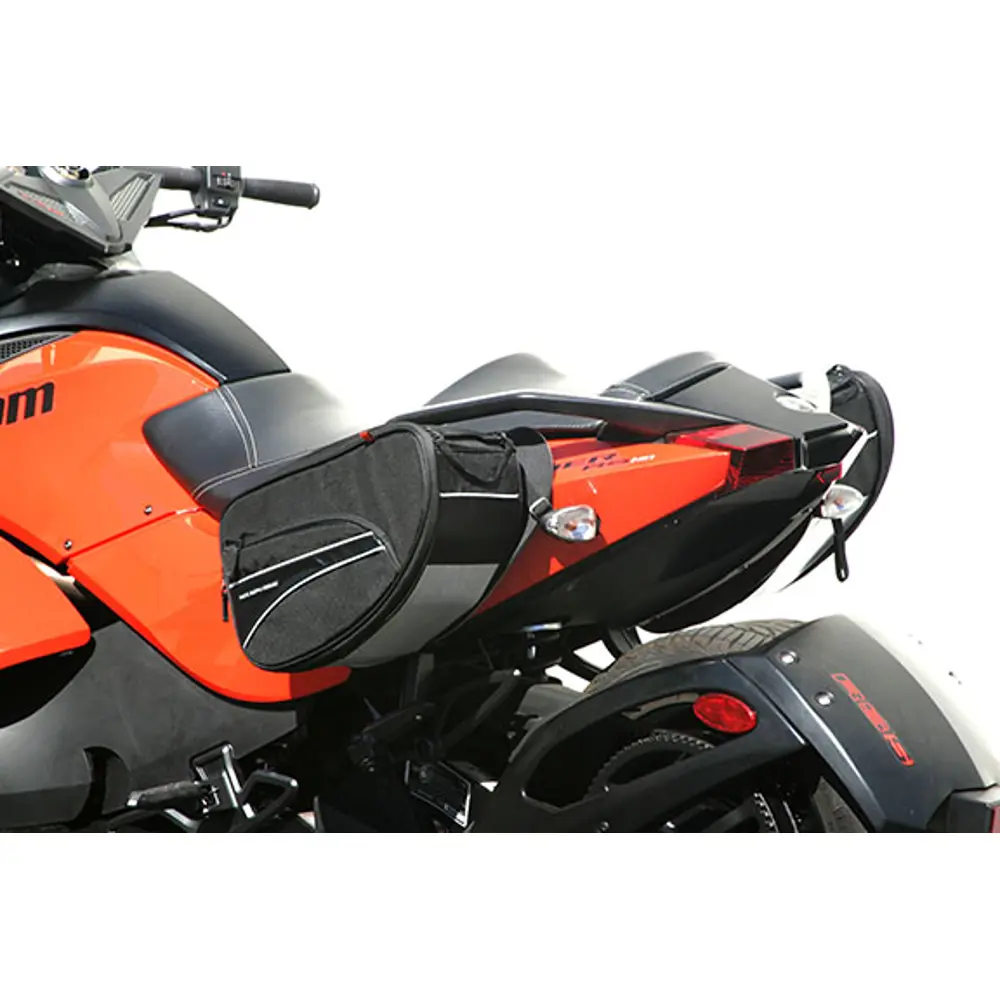 Nelson Rigg Mini Commuter - Borse laterali universali espandibili per moto