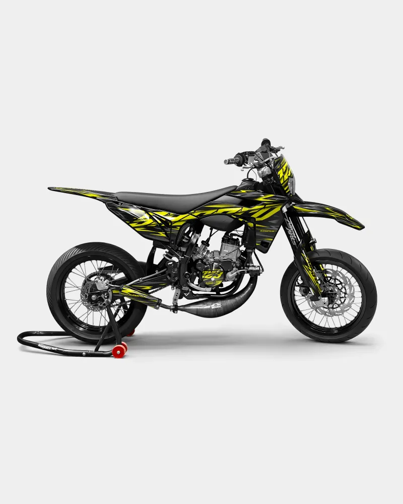 NOVUM - Kit decorativo SHERCO 50cc - Giallo