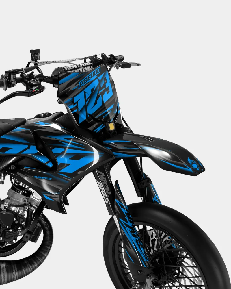 NOVUM - Kit decorativo YAMAHA DT 50cc - Blu