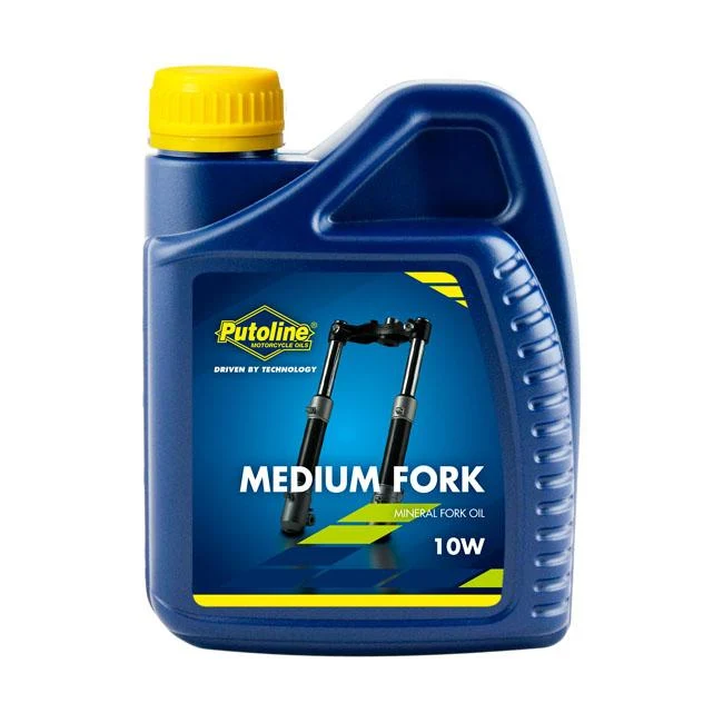 Olio per forcelle medie Putoline 10W 500ml