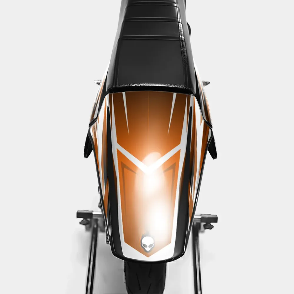 ONYX - Kit decorativo DERBI 50cc - Arancione