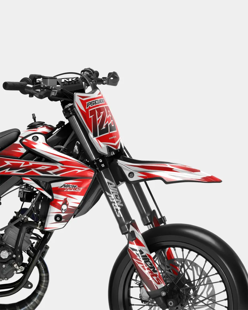 ONYX - Kit decorativo RIEJU 50cc - Rosso