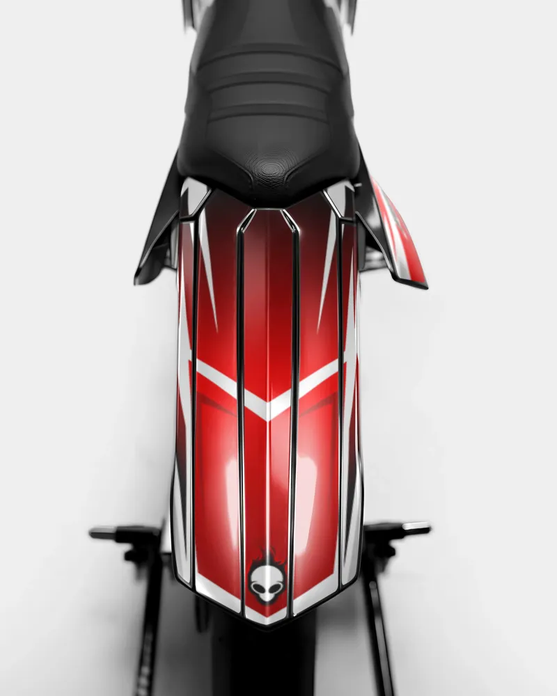 ONYX - Kit decorativo RIEJU 50cc - Rosso