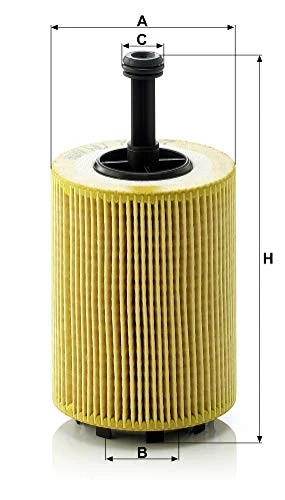 Originale MANN-FILTER Filtro Olio HU 719/7 X – Evotop – Per Automobili e...