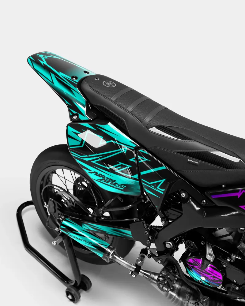 PAENO - Kit decorativo YAMAHA DT 50cc - Rosa turchese