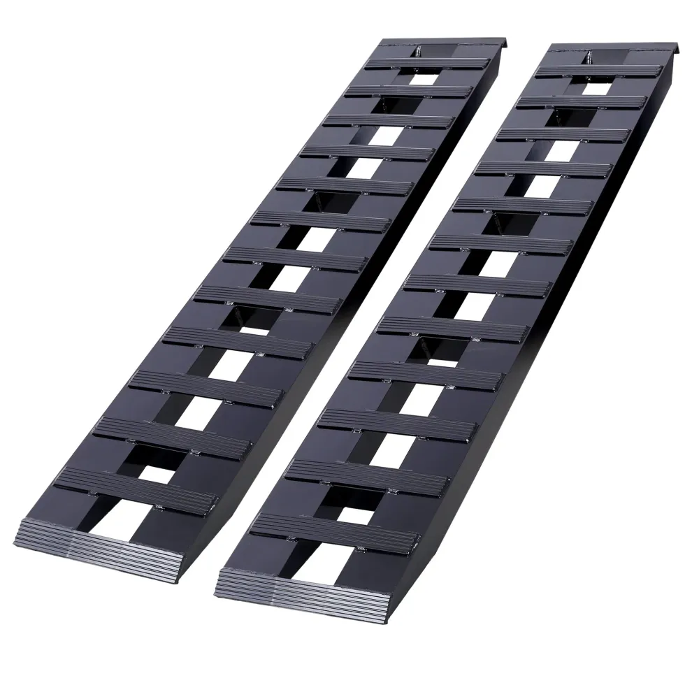 1 paio di rampe per carichi pesanti con gancio superiore per fissare l'estremità di carico universale 72" X 14" 8800 LBS A...