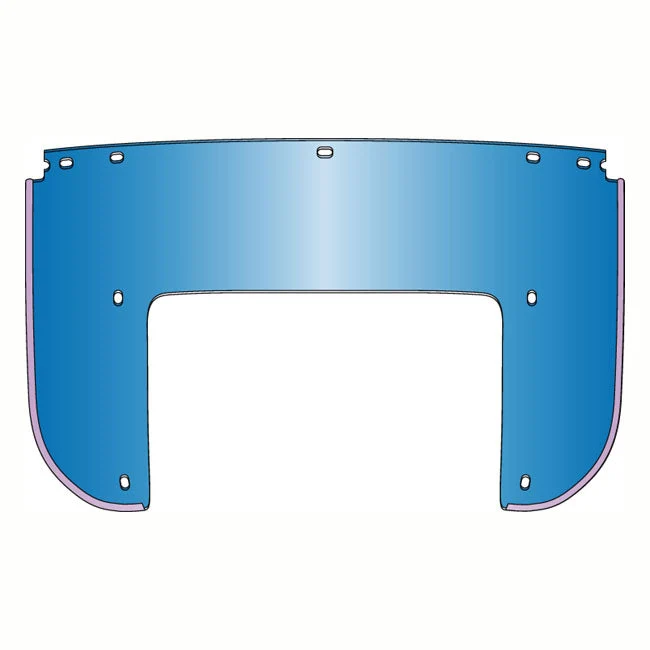 NC Parabrezza inferiore perline blu HD 7 bulloni