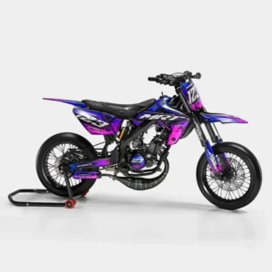 PAVO - Kit decorativo RIEJU 50cc - Blu Rosa