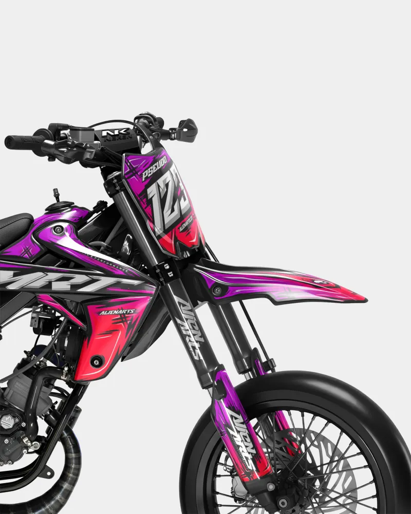 PAVO - Kit decorativo RIEJU 50cc - Rosa