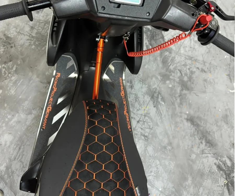 Pedane acciaio inox - RPG Grip Yamaha Aerox MBK Nitro